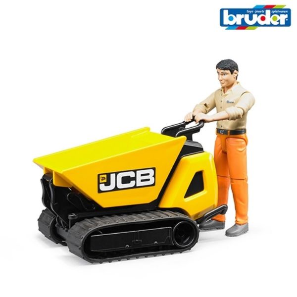 Bruder Jcb Dumpster Htd 5 ve İnşaat İşçi BR62004