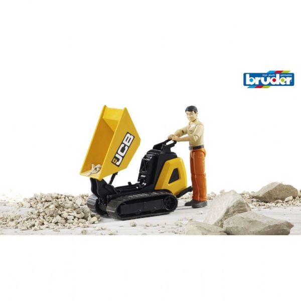 Bruder Jcb Dumpster Htd 5 ve İnşaat İşçi BR62004