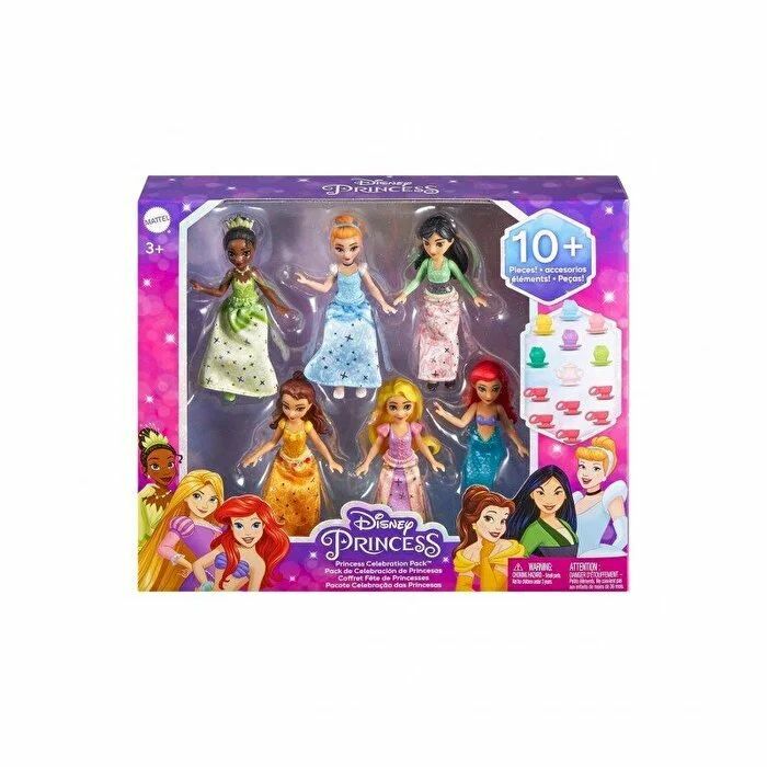Mattel Disney Prenses Bebekleri 6'lı Set HLW91