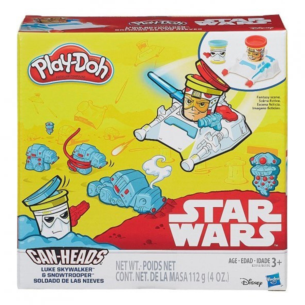 Hasbro Play-Doh Star Wars İkili Araç Seti B0001