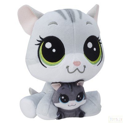 Hasbro Littlest Pet Shop Miniş Ve Yavru Miniş Peluş B9852