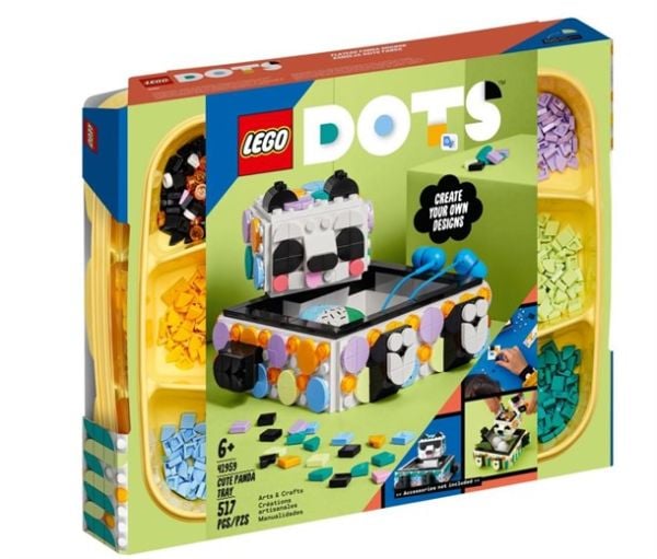Lego Dots Cute Panda Tray 41959