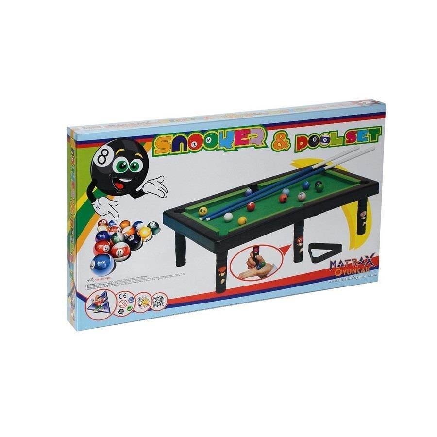 Matrax Snooker Pool Set Bilardo Oyunu 50001