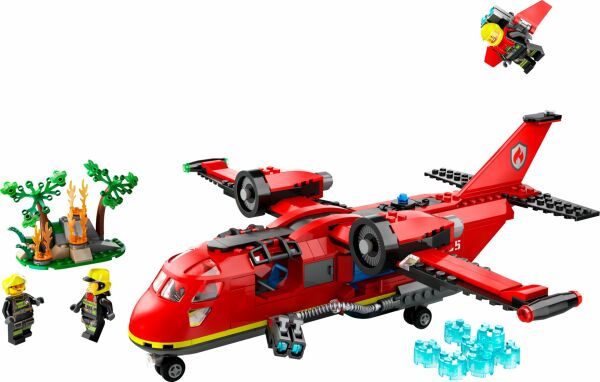 Lego City Ateş R Uçağı 60413