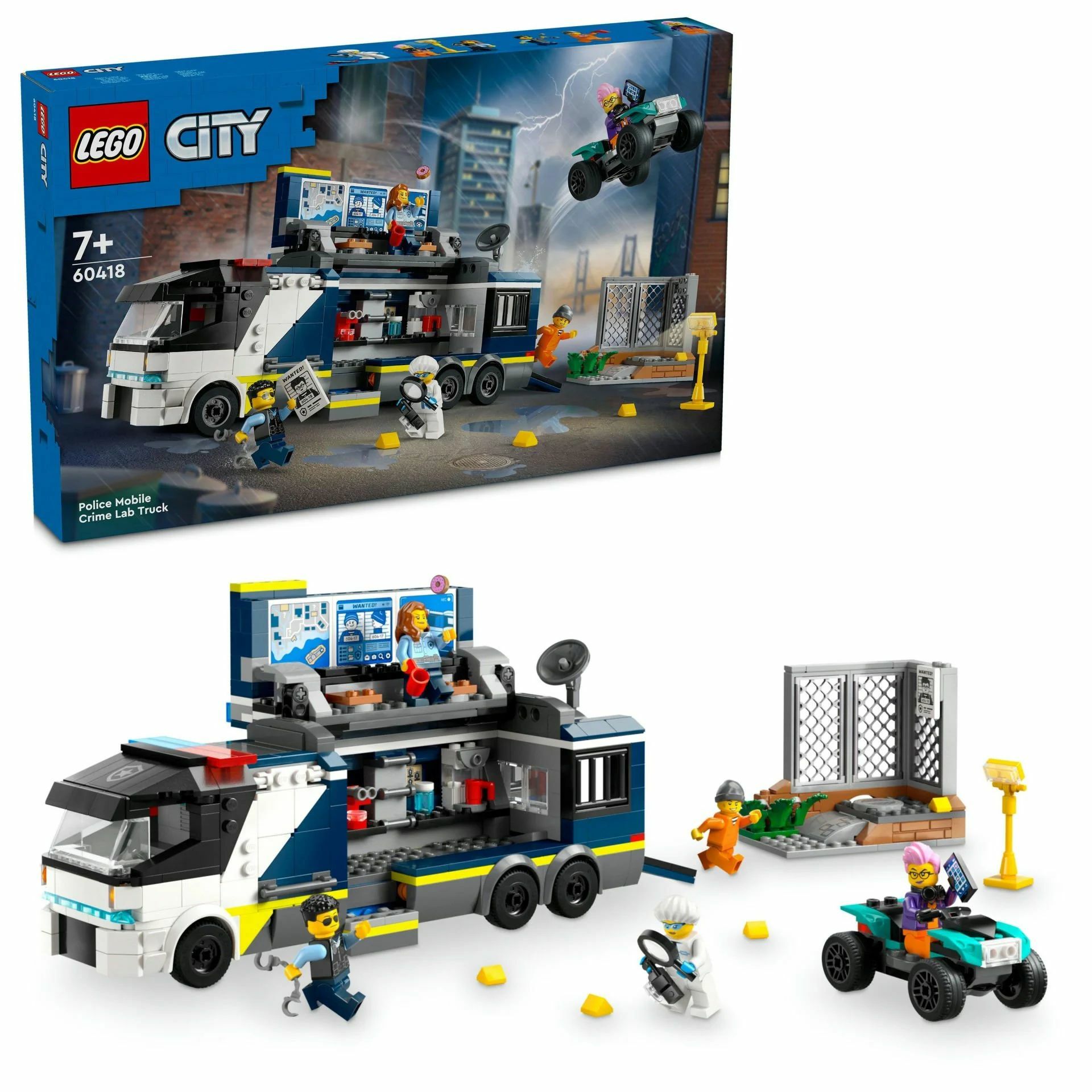 Lego City Polis Mobil Suç Laboratuvarı 60418