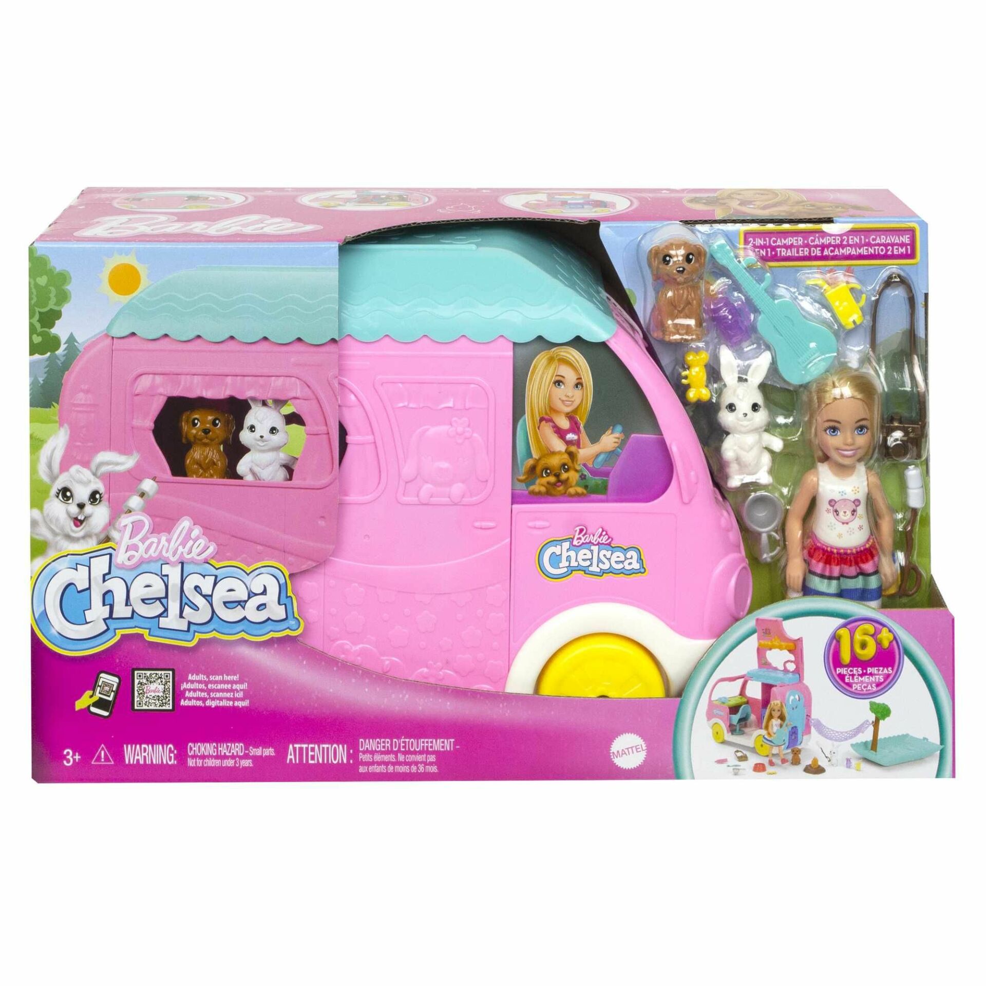 Mattel Barbie Chelsea'nin Yeni Karavanı HNH90