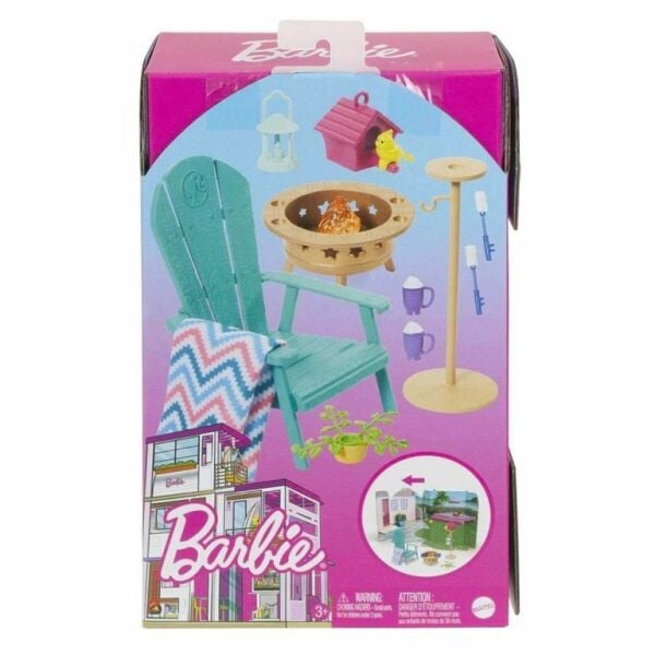 Mattel Barbie'nin Ev Dekorasyonu Set HJV32