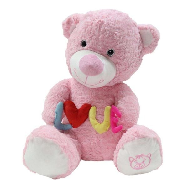 Oturakçı Toys Peluş Renkli Love Ayıcık 03005