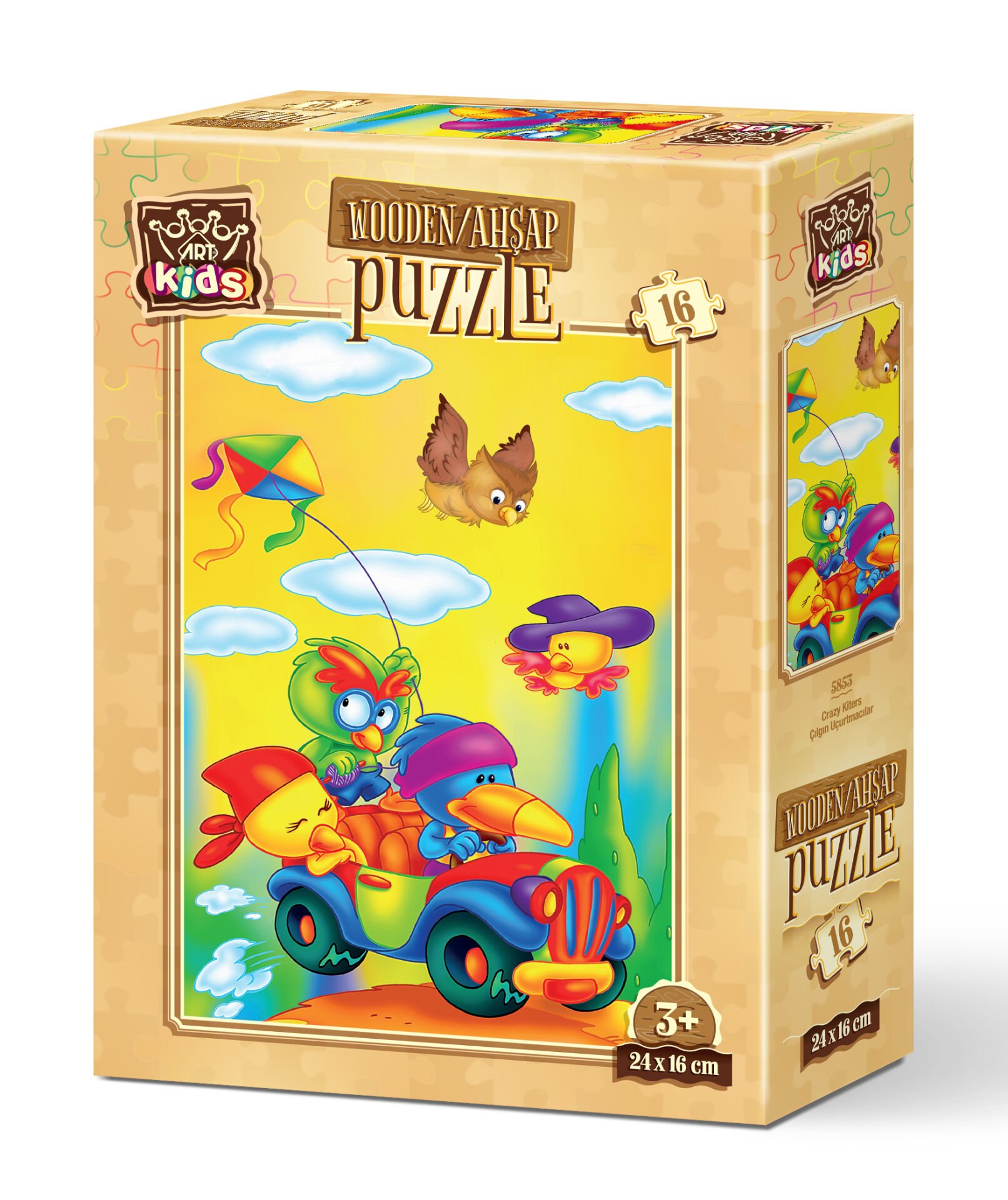 Art Puzzle Çılgın Uçurtmacilar 16 Parça 5853