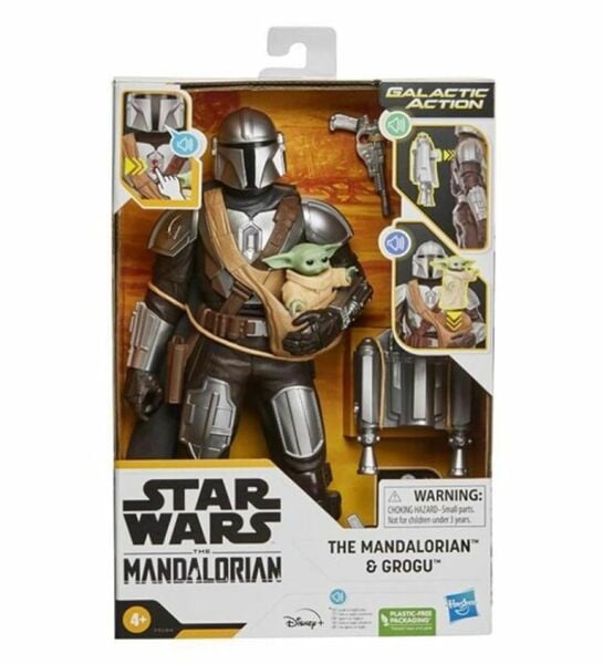 Hasbro Star Wars Mandalorian Ve Grogu Figür F5194