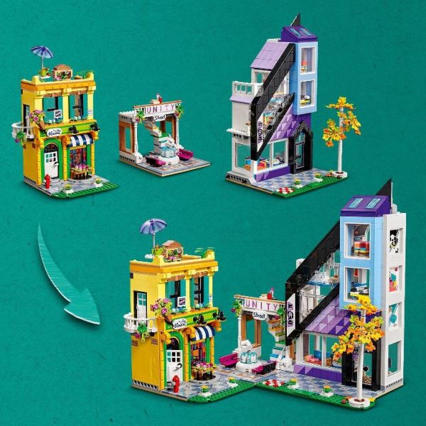 Lego Friends Şehir Çiçek ve Tasarım Dükkanları 41732