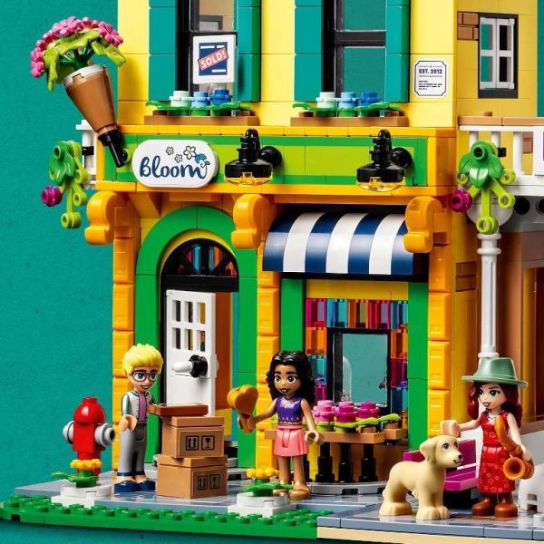 Lego Friends Şehir Çiçek ve Tasarım Dükkanları 41732