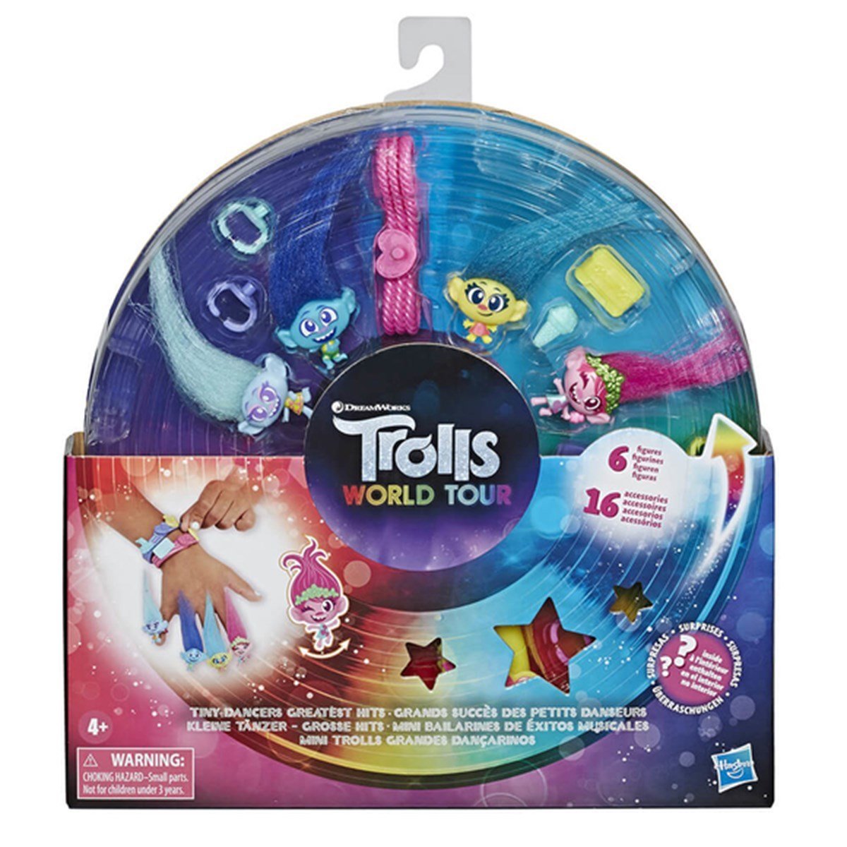 Hasbro Trolls World Minik Dansçılar Büyük E8283