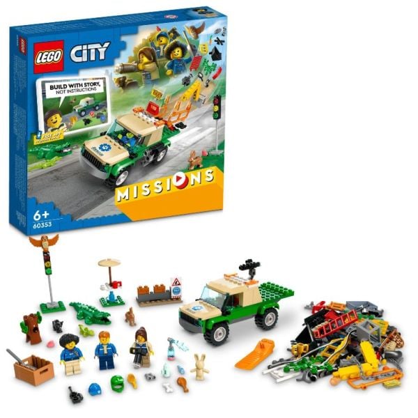 Lego City Vahşi Hayvan Kurtarma Görevleri 60353