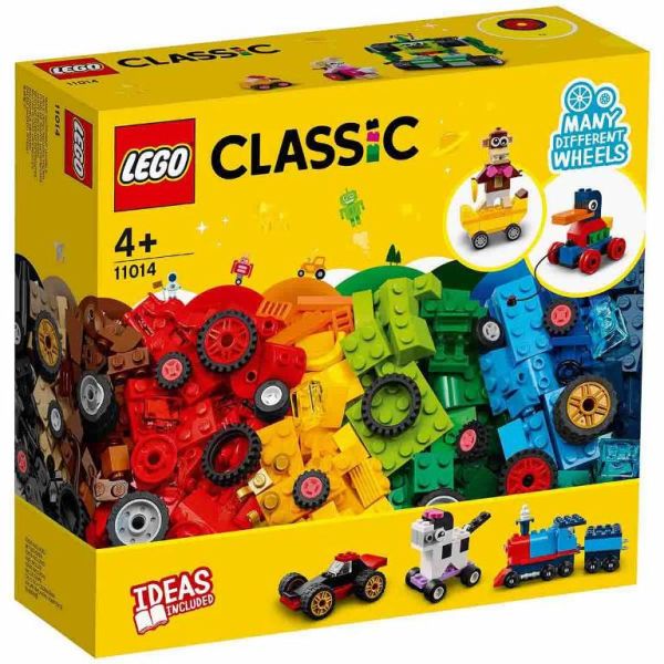 Lego Classic Yapım Parçaları Ve Tekerlekler 11014