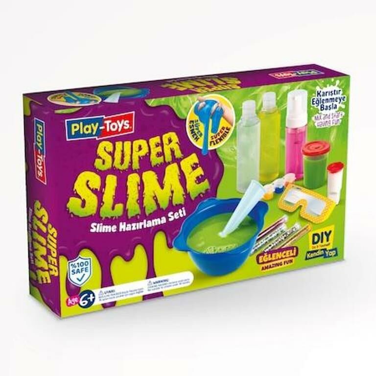Toru Playtoys Dıy Super Slime Hazırlama PT-2755