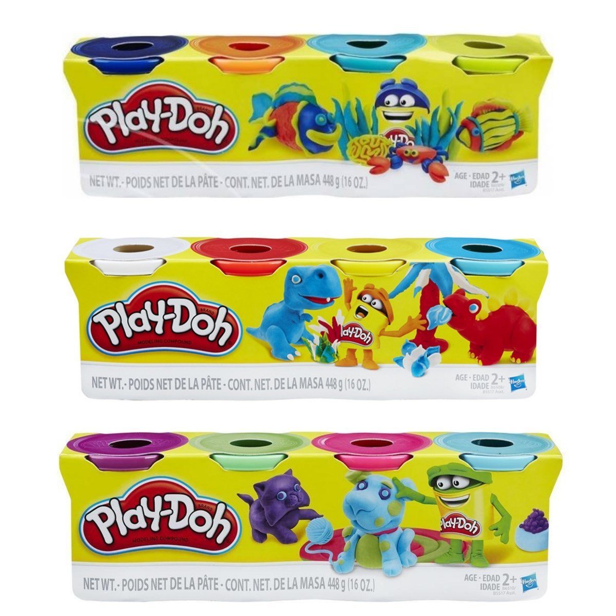 Hasbro Play Doh 4 lü Hamur B5517