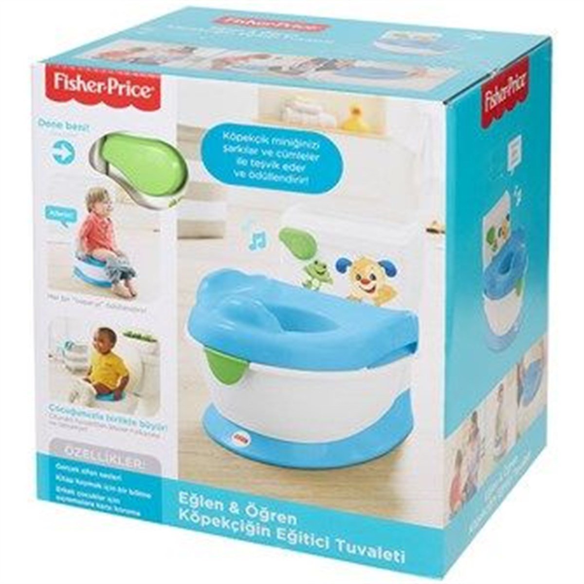 Mattel Fisher Price Köpekçiğin Eğitici Tuvaleti FRG85