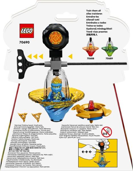 Lego Ninjago Jay's Spinjitzu N Training 70690