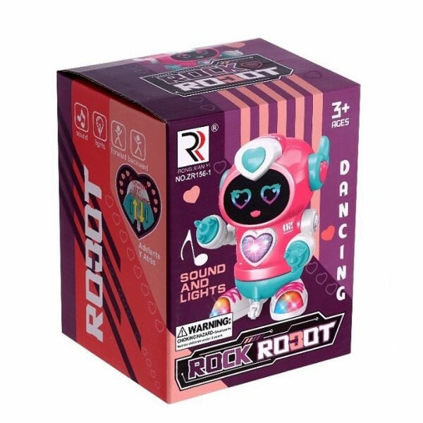 Pasifik Pilli Müzikli Robot ZR156-1