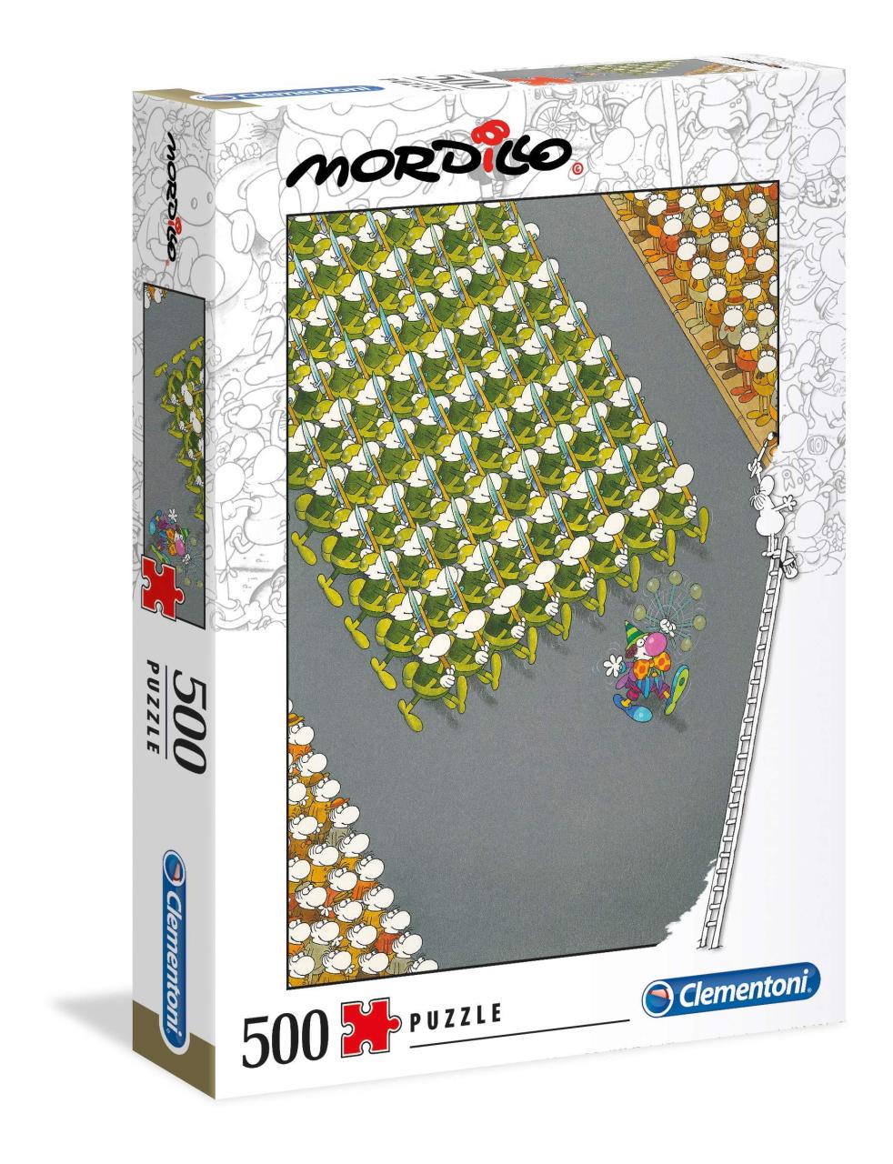 Clementoni Mordillo 500 Parça Yetişkin Puzzle 35078