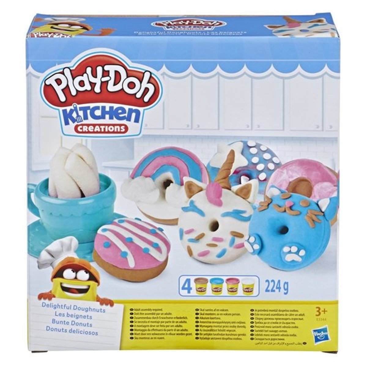 Hasbro Play-Doh Donut Eğlencesi E3344