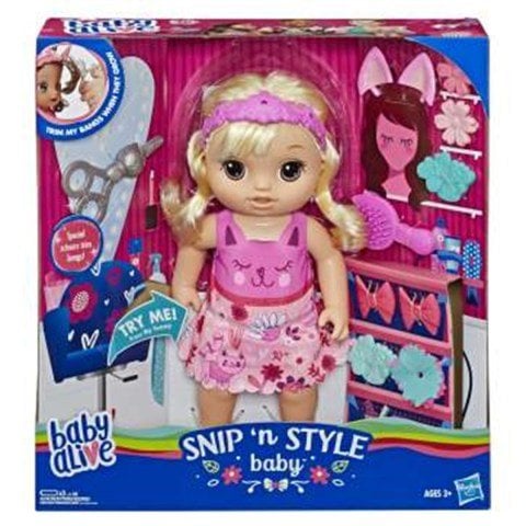 Hasbro Baby Alive Bebeğimle Saç Tasarımı E5241