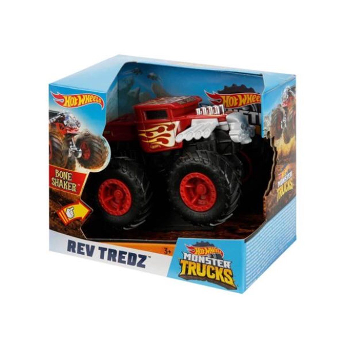 Mattel Monster Trucks 1:43 Çek Bırak Araba FYJ71