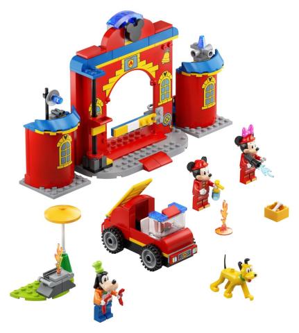 Lego Disney Mickey ve Arkadaşlarının İtfaiye Merkezi ve Kamyonu 10776