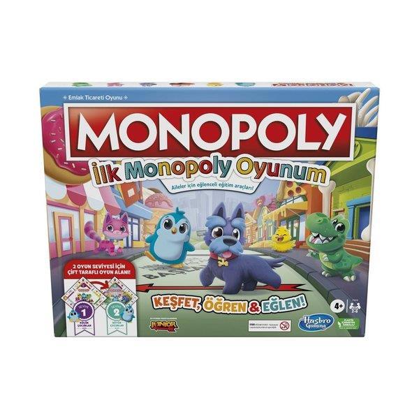Hasbro Discover İlk Monopoly Oyunum F4436