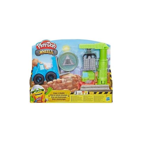 Hasbro Play-Doh Oyun Hamuru Çalışkan Vinç, Forklift E5400