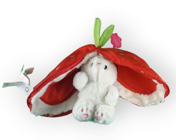 Oturakçı Toys Şapkalı Havuç Peluş Tavşan 03042