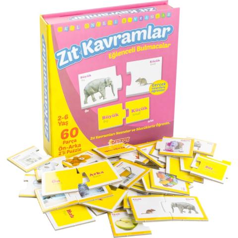 Diy-Toy Eğlenceli Bul Zıt Kavramlar