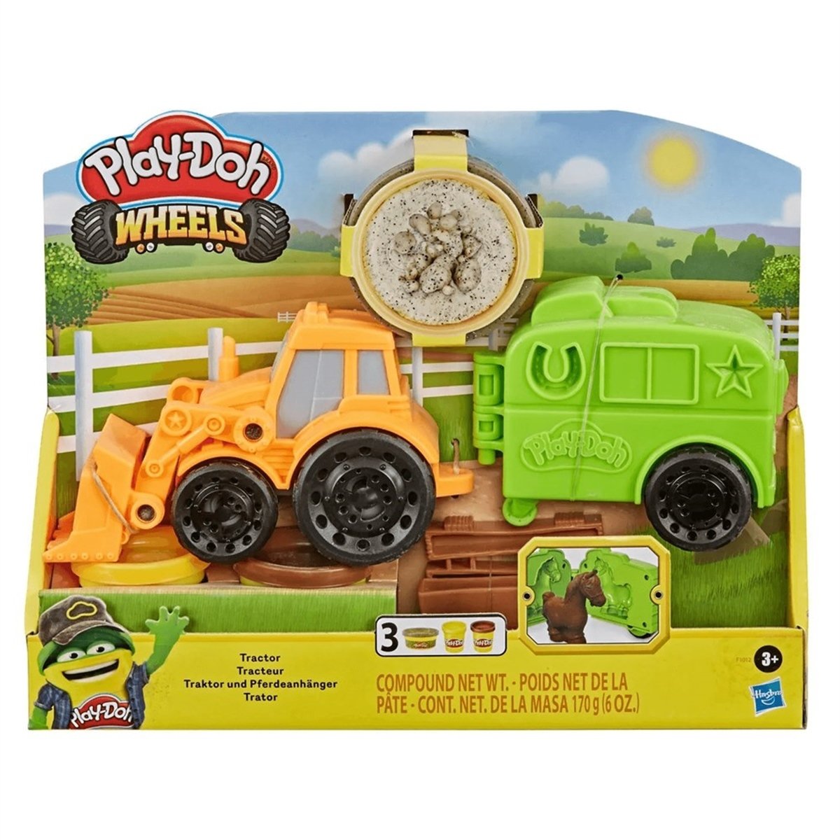 Hasbro Play Doh Çalışkan Traktör Ve Römork F1012