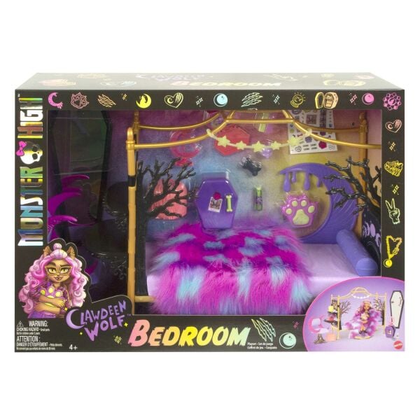 Mattel Monster High Harika Yatak Odası Set HHK64