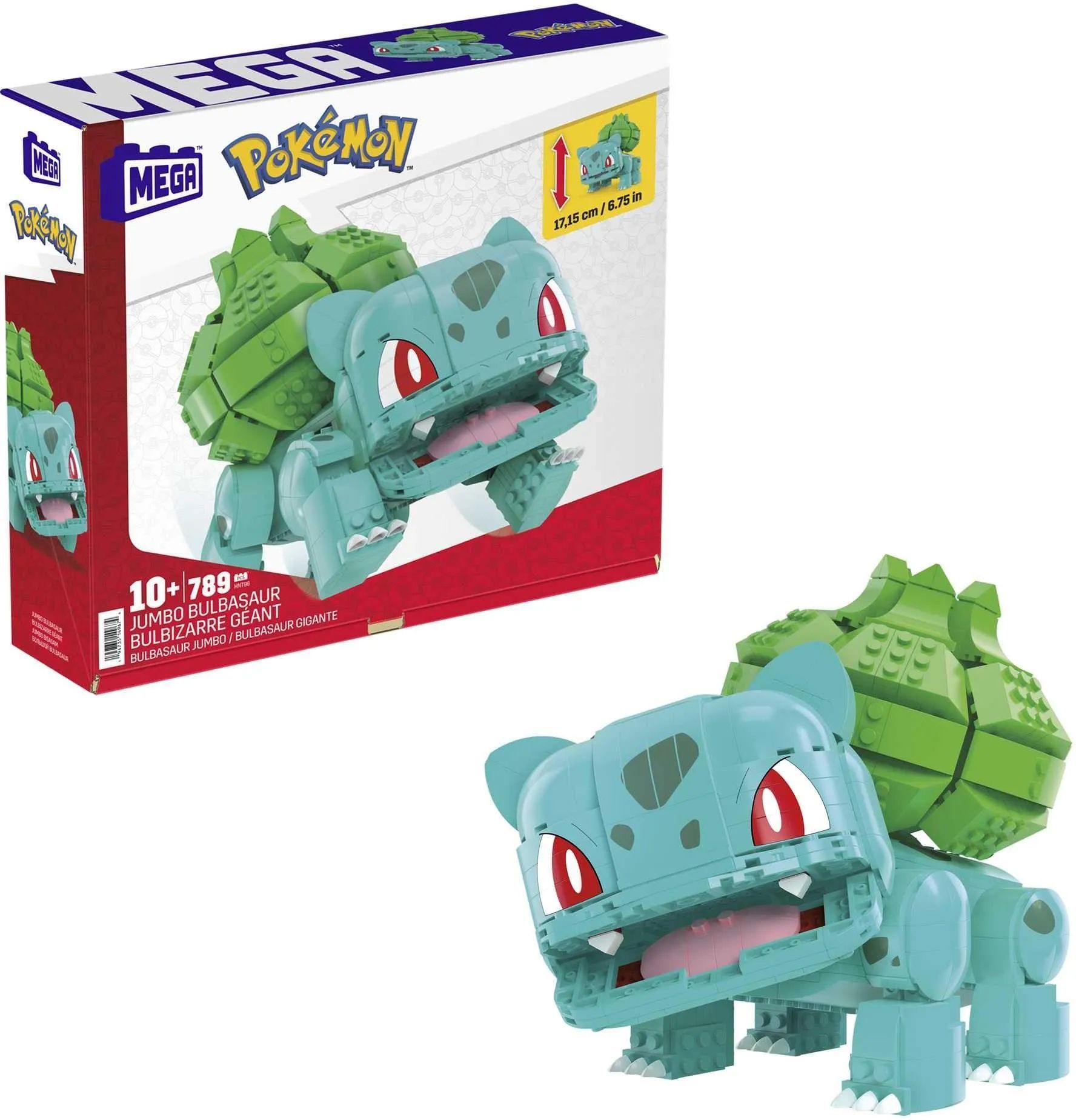 Mattel Mega Pokemon Jumbo Bulbasaur HNT96