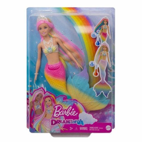 Mattel Barbie Renk Değiştiren Sihirli Denizkızı GTF89