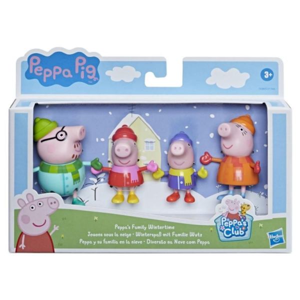 Hasbro Peppa Pig Ve Ailesi Dörtlü Figür Seti F2171