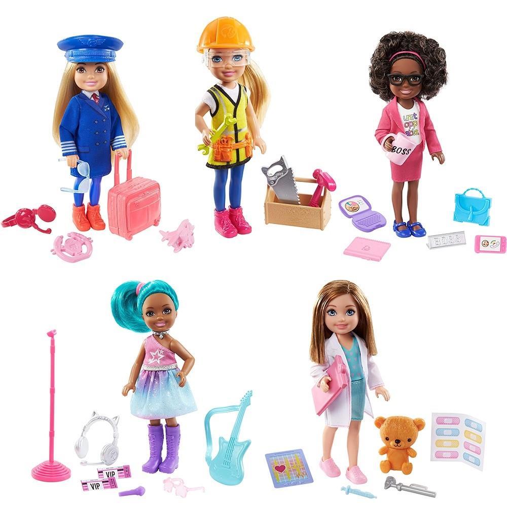 Mattel Barbie Chelsea Meslekleri Öğreniyor Bebek Serisi GTN86