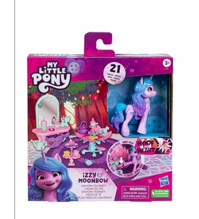 Hasbro Pony İzzy Moonbow Unicorn Çay Partisi F6112