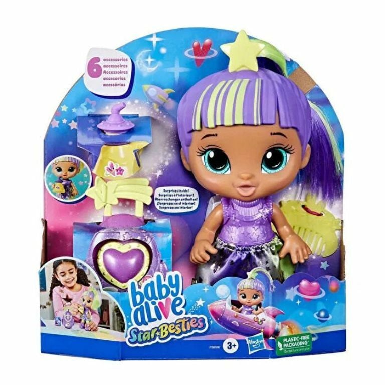 Hasbro Baby Alive Star Besties Sevimli Luna F7360