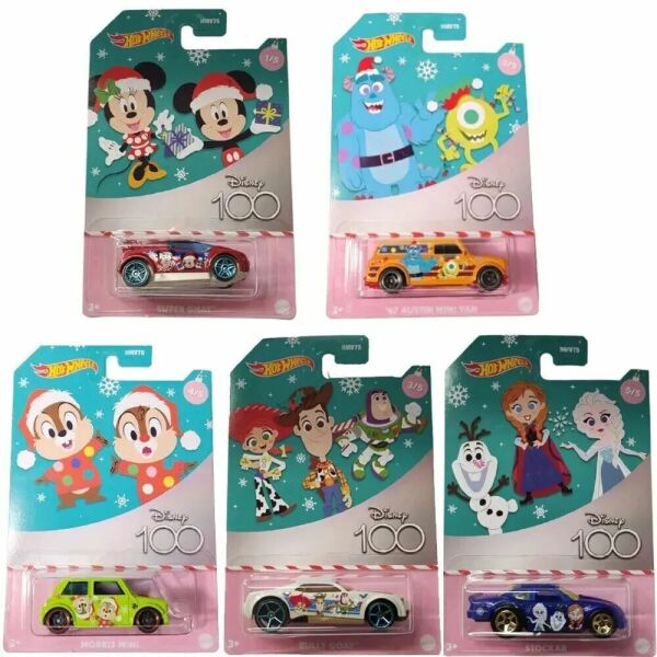 Mattel Hot Wheels Disney 100. Yıl Temalı Arabalar HMV75