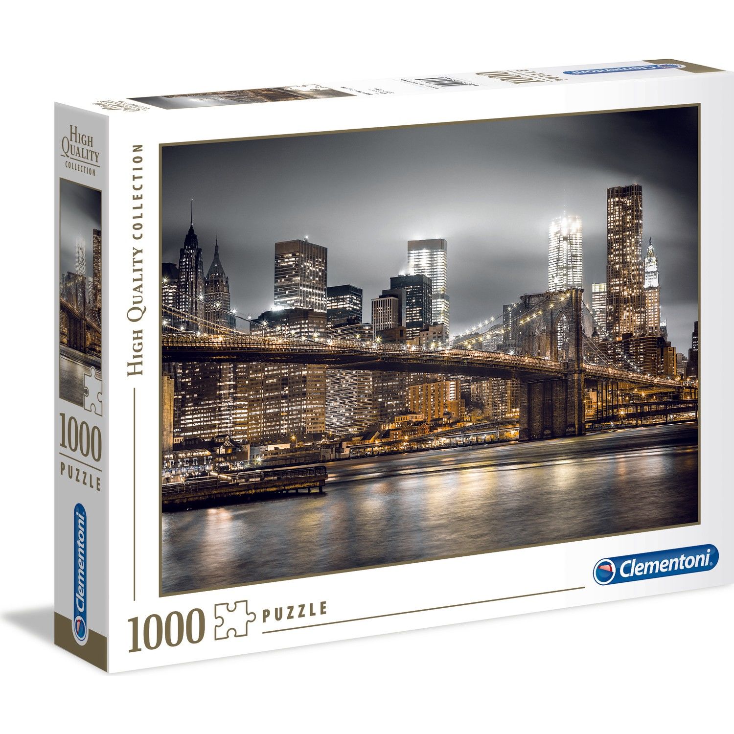 Clementoni Puzzle 1000 Hqc New York Skylıne 39366