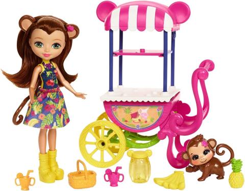 Mattel Enchantimals Bebek ve Aracı Oyun Seti FJH11