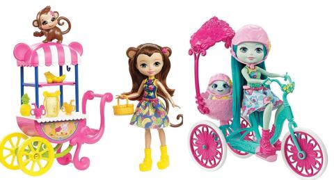 Mattel Enchantimals Bebek ve Aracı Oyun Seti FJH11