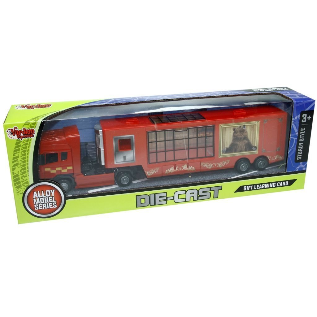 Vardem Die Cast Kırmızı Gösteri Tır XFD889-352