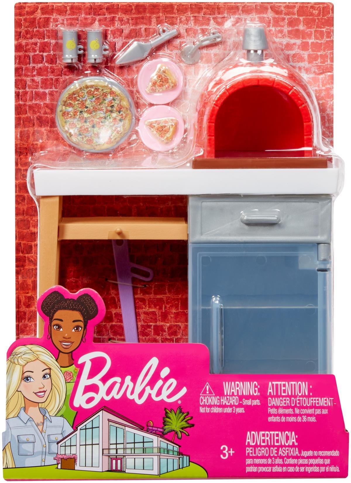 Mattel Barbie'nin Ev Dışı Dekorasyon Aksesuarları FXG39