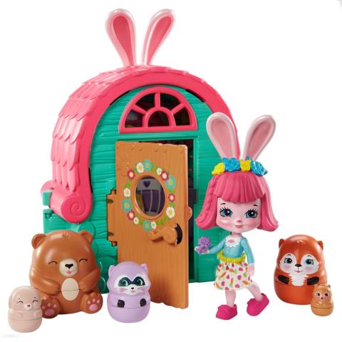 Mattel Enchantimals Secret Besties Bebek ve Ev GTM46