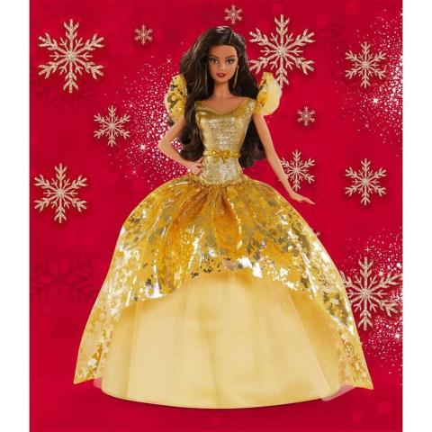 Mattel Barbie 2020 Esmer Mutlu Yıllar Bebeği GHT56