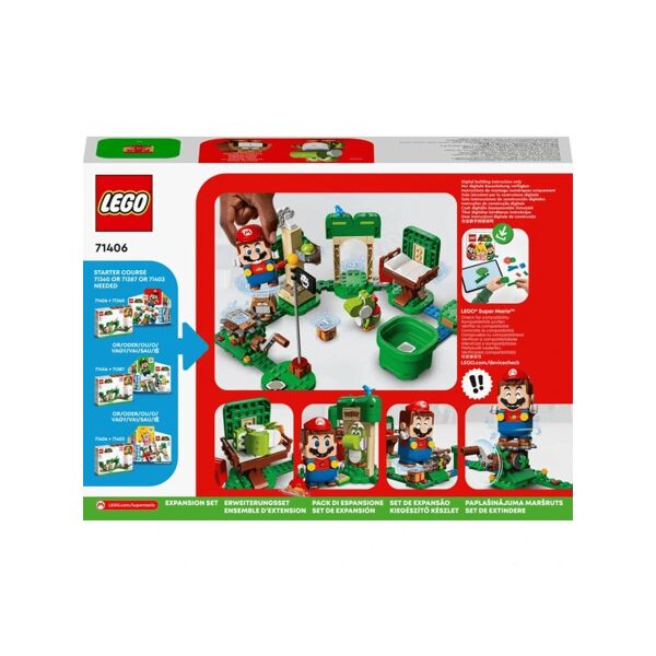 Lego Süper Mario Yoshi nin Hediye Evi Ek Macera Seti 71406
